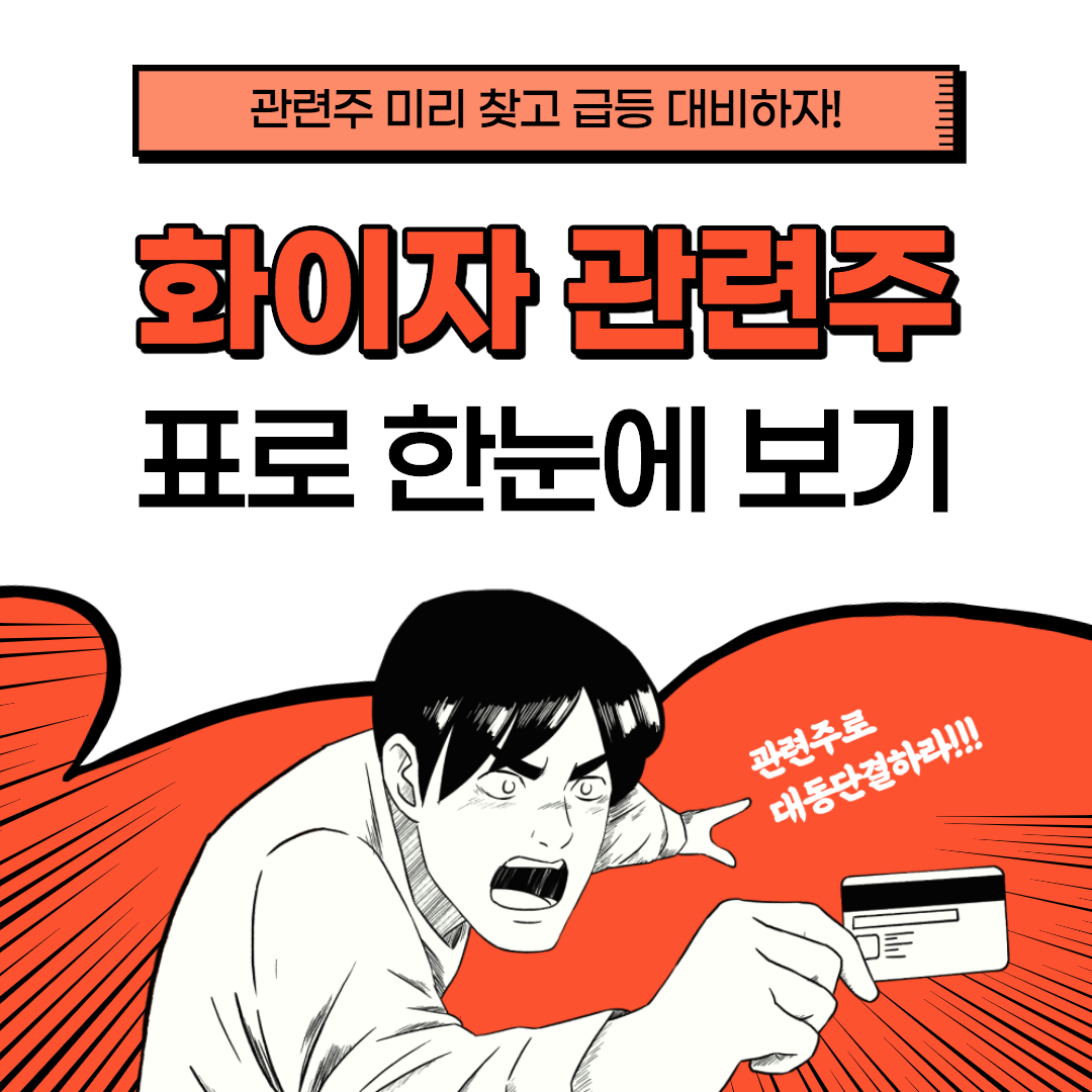  화이자 관련주