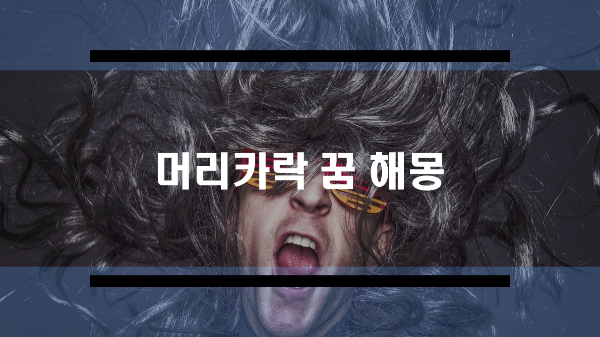  머리 빗 꿈, 머리카락 빗는 꿈, 머리 다치는 꿈 등 머리 꿈 무료 해몽