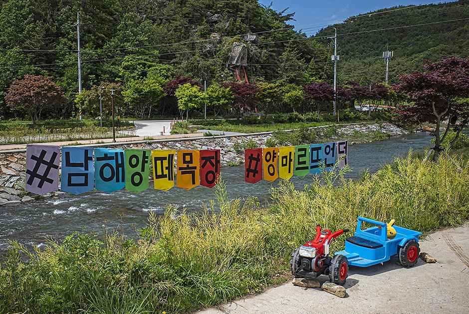 남해 가볼만한곳 베스트10 남해양떼목장 양모리학교