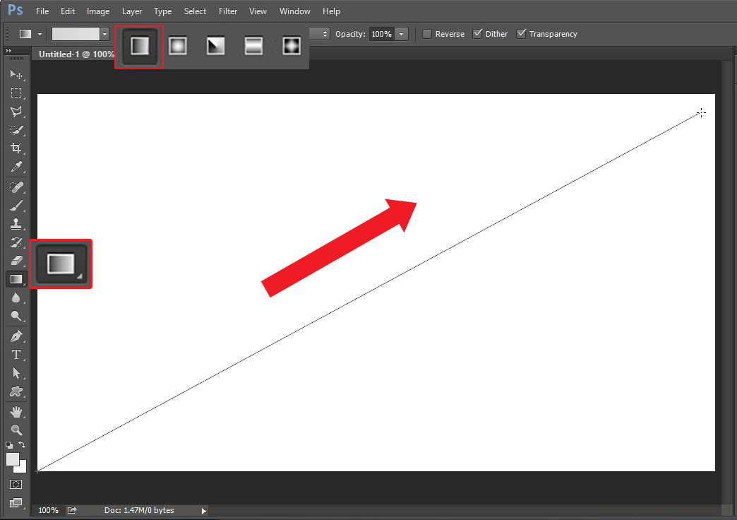 포토샵 그라데이션