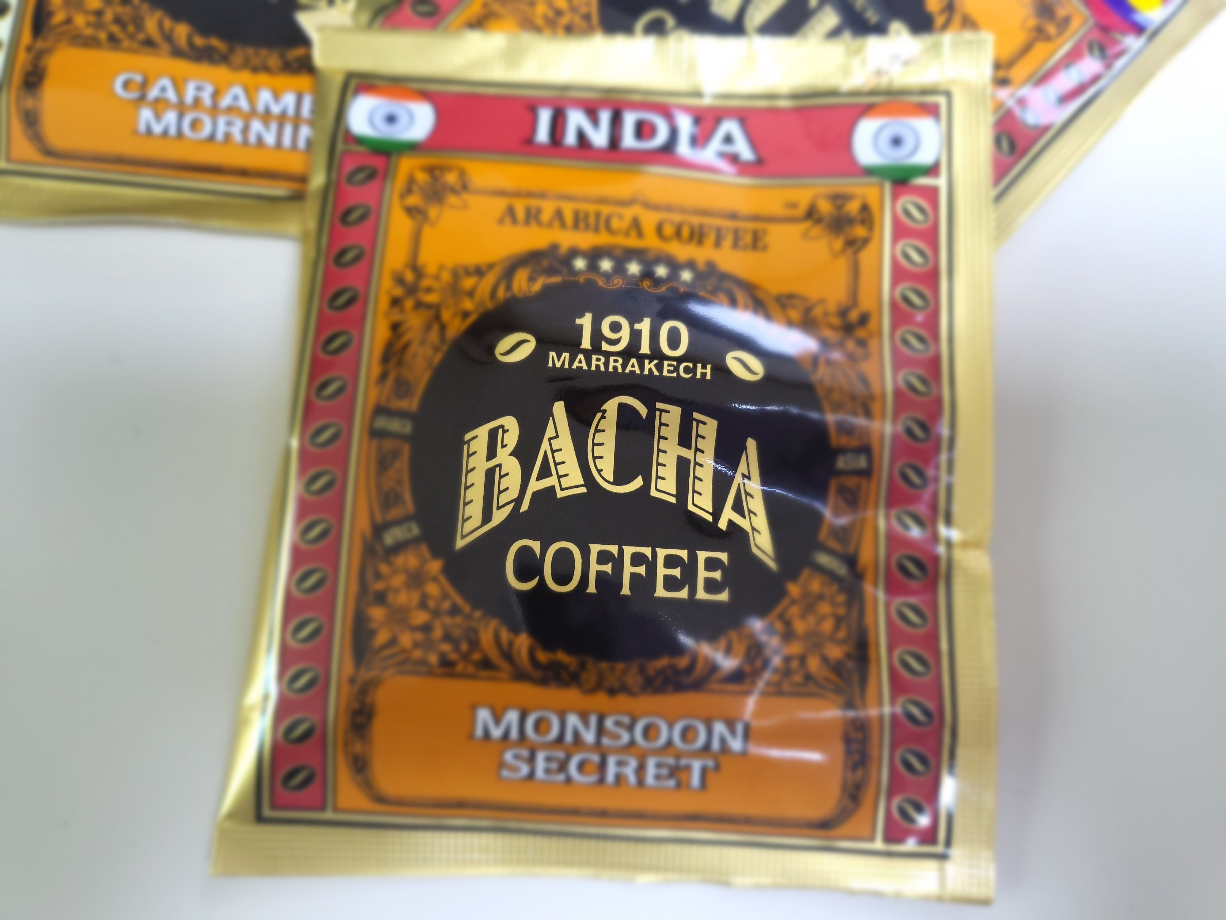 Focus on the Bacha Coffee Logo 1910.