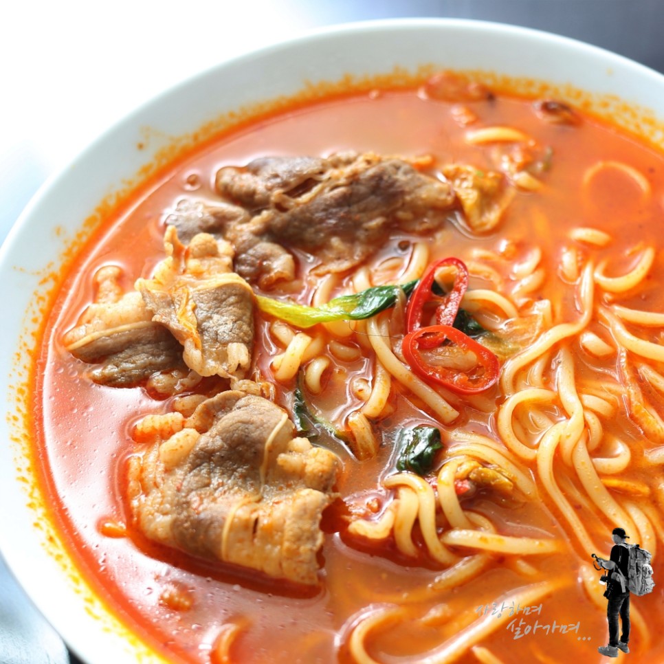 집에서 차돌짬뽕만들기 맛집 중화짬뽕 활용 40