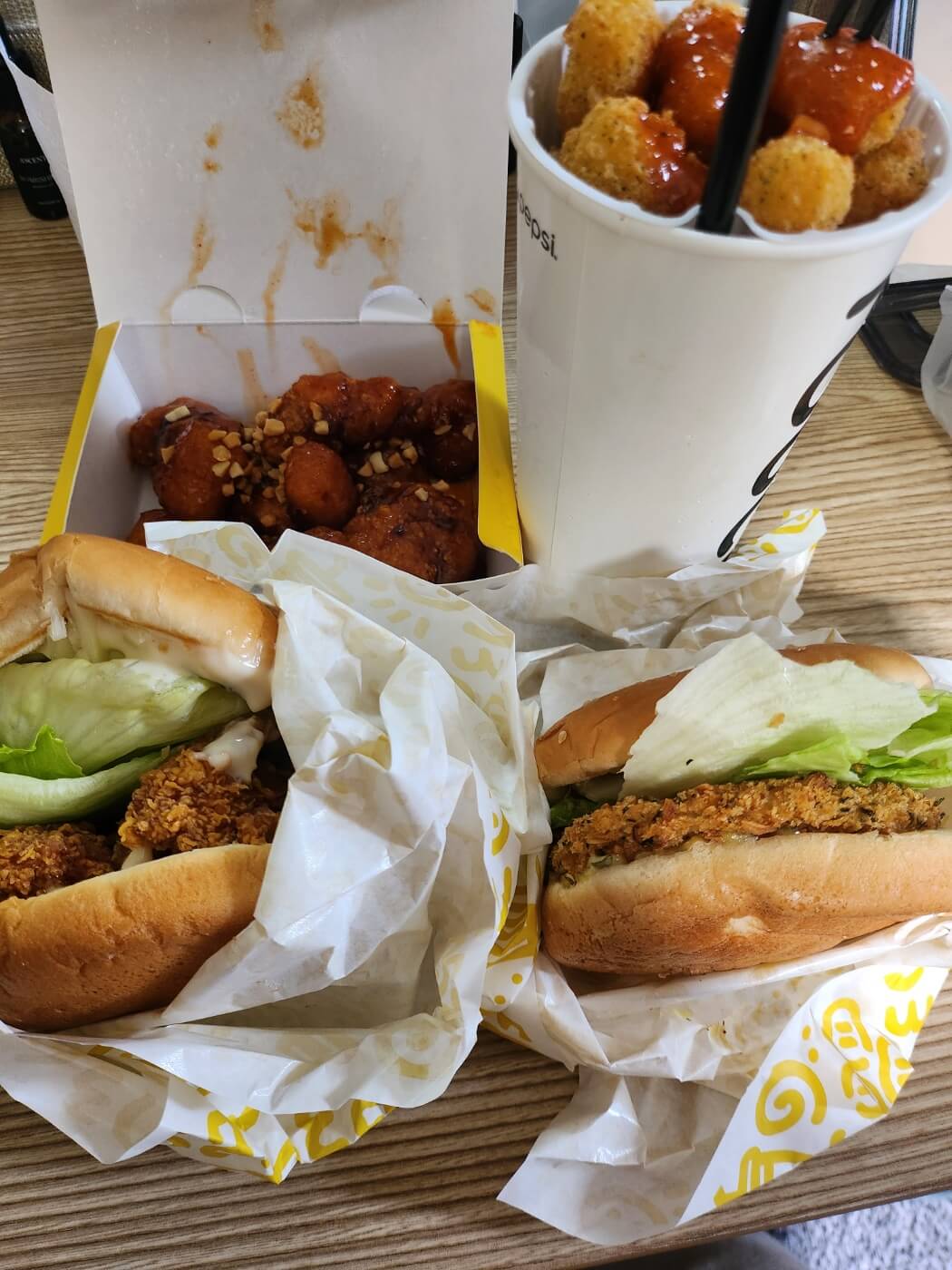 주문한 음식 사진