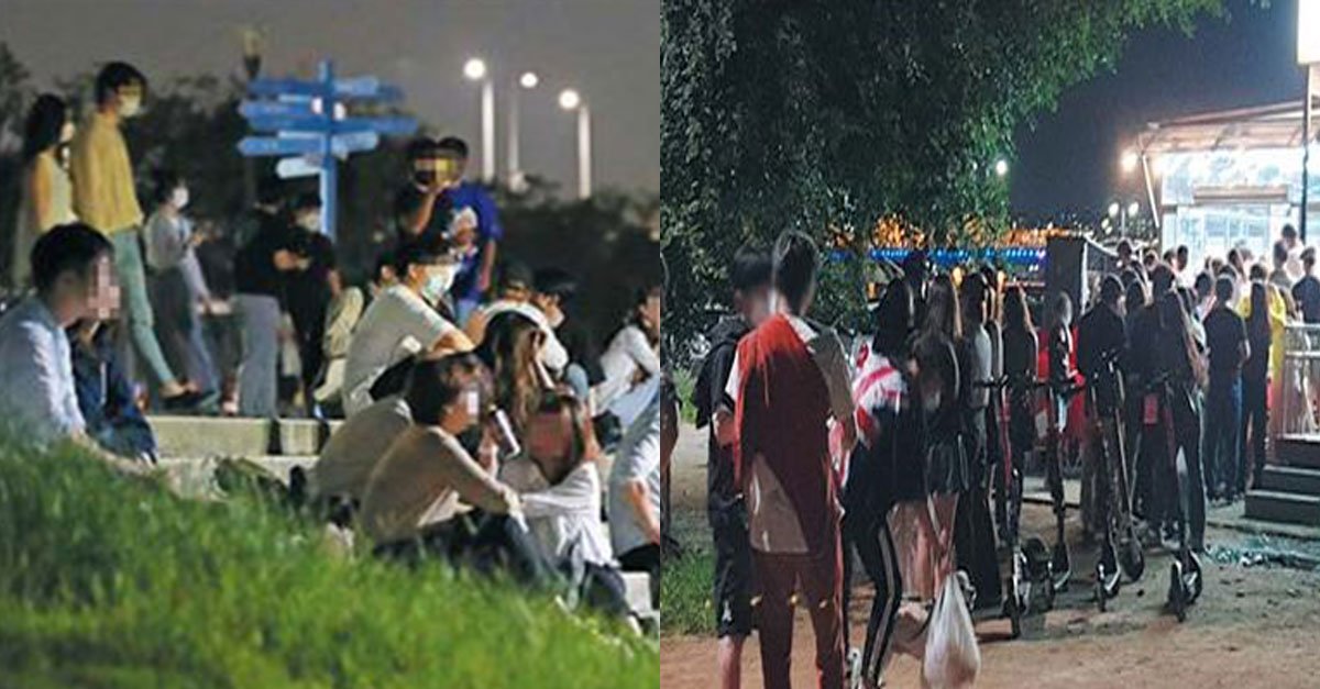  코로나 때문에 술집 문닫자 '한강 공원'에 몰려 왔던 사람들이 벌인 민폐짓