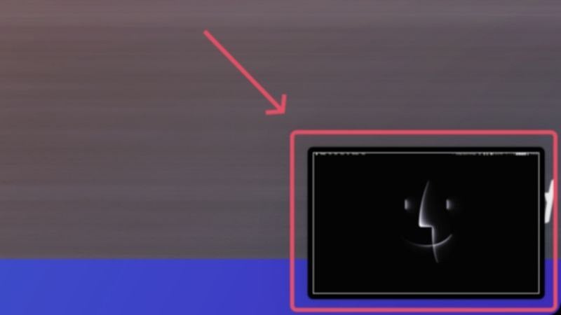 화면 녹화 중 표시 화면