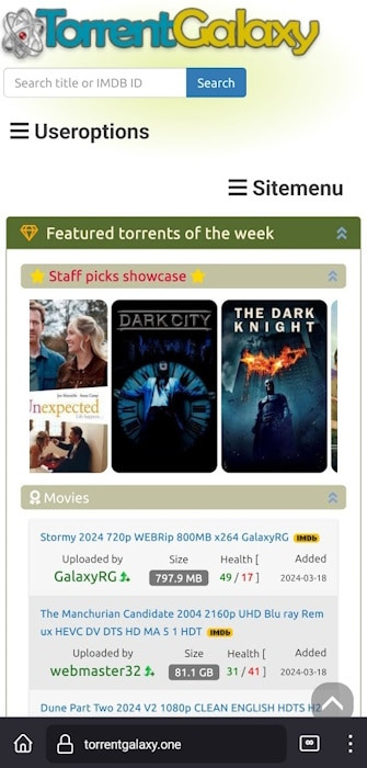TorrentGalaxy Proxy
