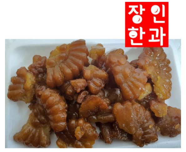 장인한과 파지약과의 풍미와 별미담 약과