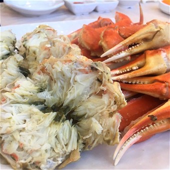 대게 손질 달인
