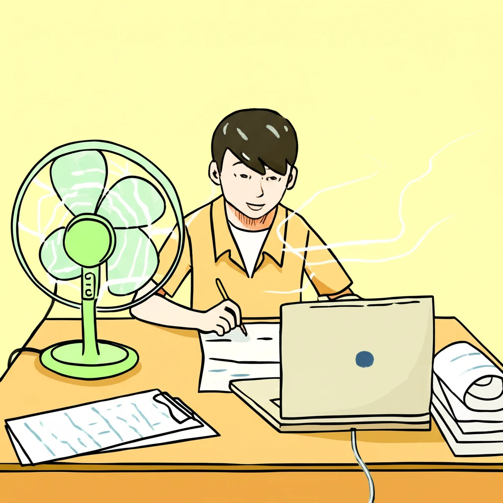 스터디룸 필수템! 스테나 퓨어팬 플러
