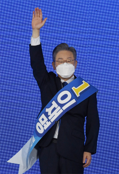  이재명 민주당 대선후보 확정