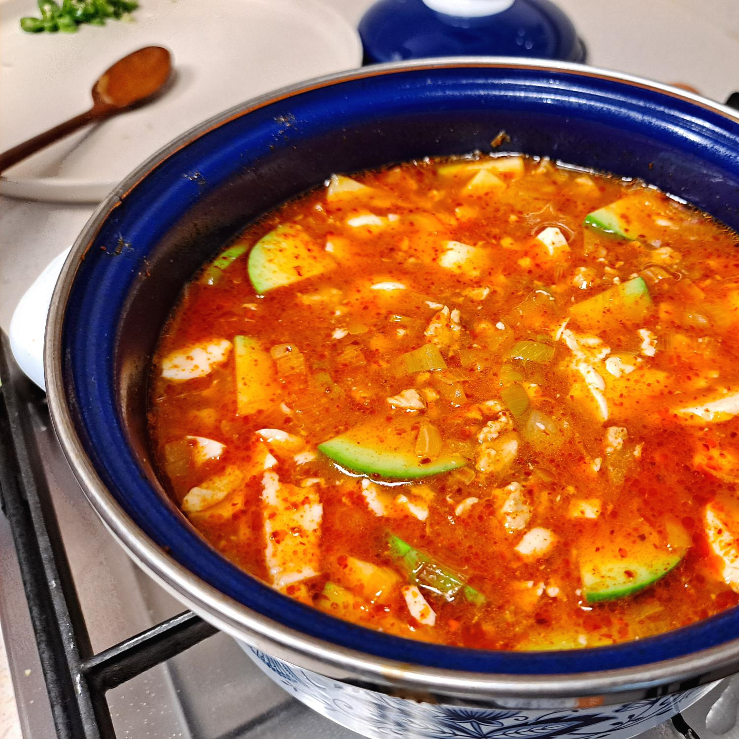  백종원 순두부찌개 황금레시피!? 초간단 순두부찌개 맛있게 끓이는법