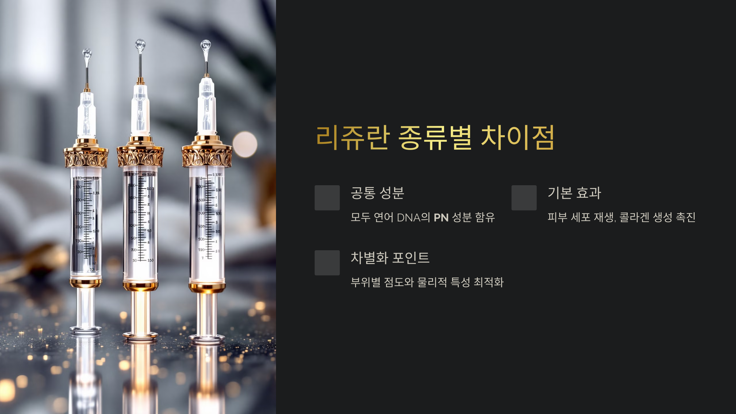 리쥬란 아이 vs 리쥬란 에스 ❘ 라인별 효과, 차이점, 추천 부위 정리