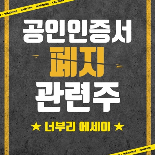  [ 공인인증서 폐지 관련주 ] 수혜주 주식종목! 한국정보통신, 한국정보인증, 한국전자인증, 라온시큐어, 드림시큐리티