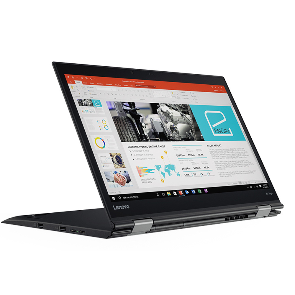  할인정보 레노버 2th ThinkPad X1 YOGA 노트북 20JDA00RKR (i7-7600U 35.5cm 윈10 16G SSD512G), Black
