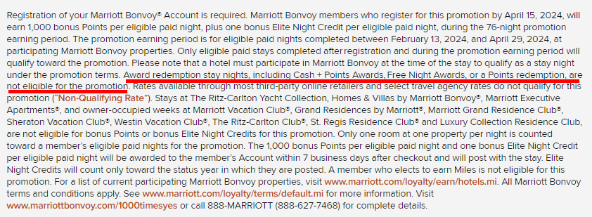 Marriott Bonvoy Promotion