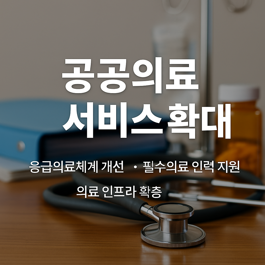 공공의료 서비스 확대