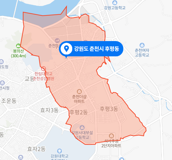  강원도 춘천시 후평동 아반떼 차량 가로수→새마을금고 유리 벽 충돌사고 (2021년 2월 18일)