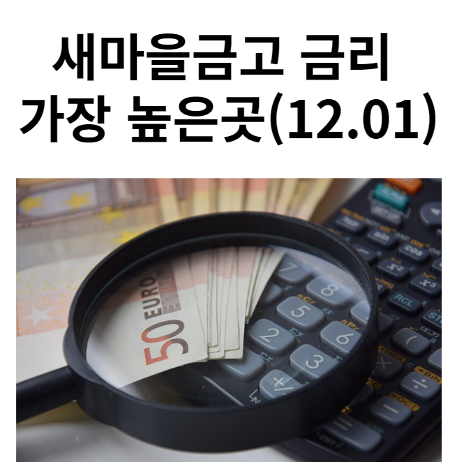 새마을금고 금리