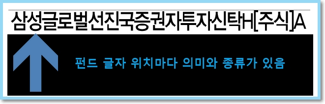  펀드뜻 그리고 펀드글자 위치마다 의미설명(이름이 긴이유)
