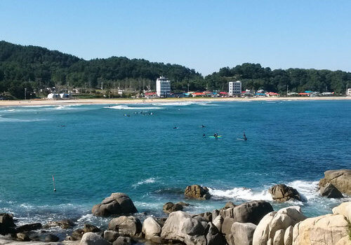 죽도오토캠핑장_서핑