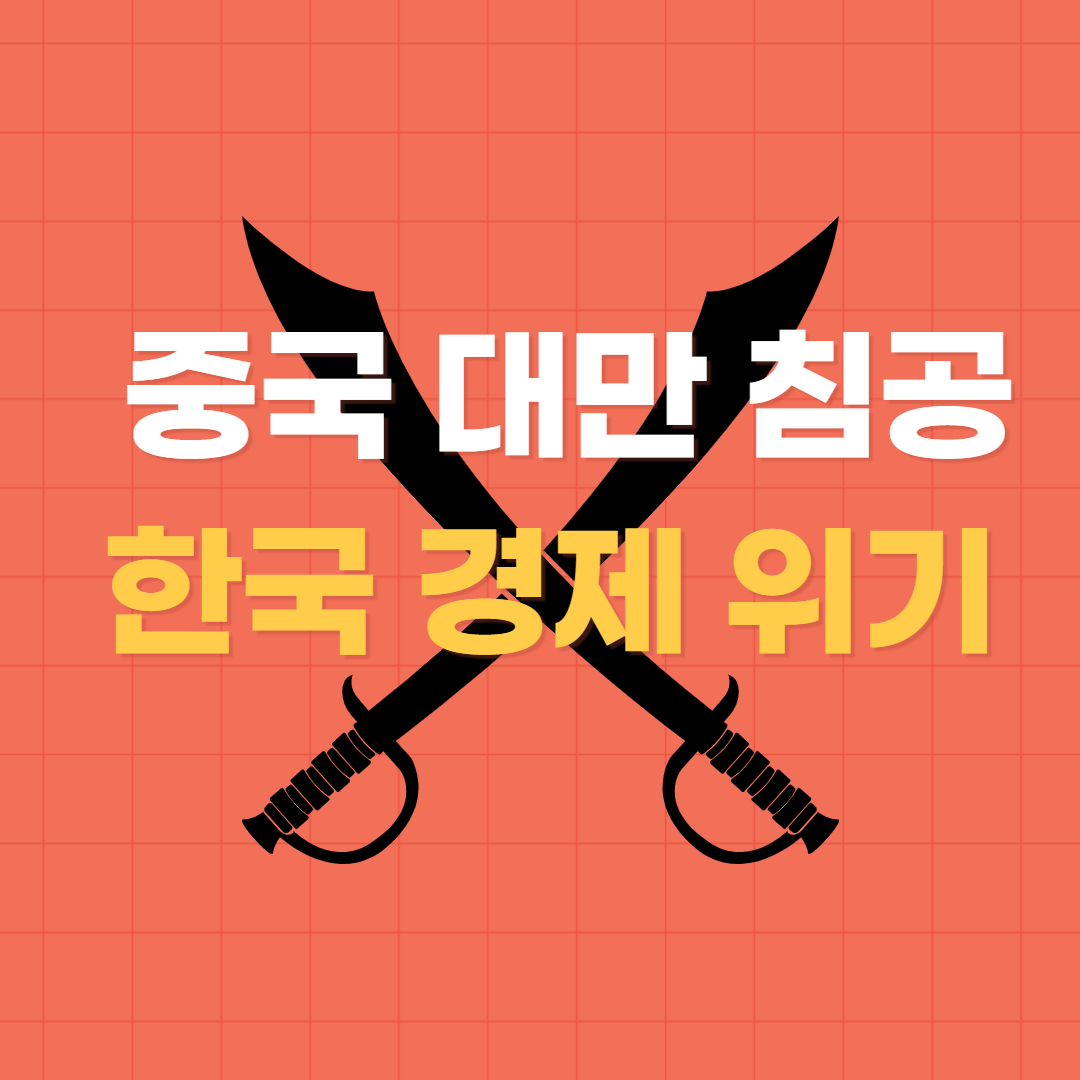  중국 대만 침공 이유 | 한국 경제 위기