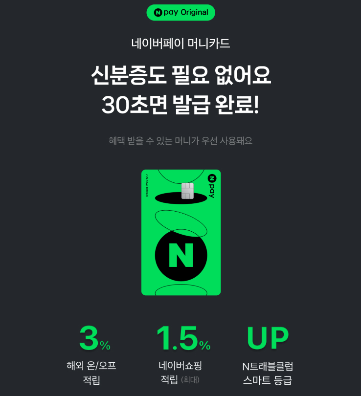  네이버페이 머니카드로 즐기는 혜택의 세계, 특별한 혜택 완전 정리!