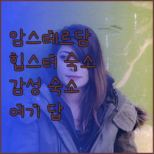 암스테르담 여행 숙소 여기가 답 힙스