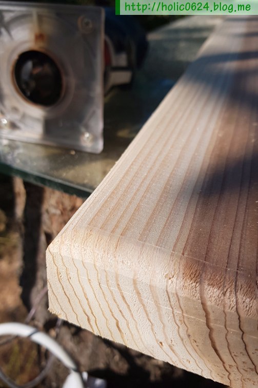 수제도마 / 베이커리 도마 - 의정부시 오목로 빵집 도마 / 적삼목원목 / 대형도마 / 13