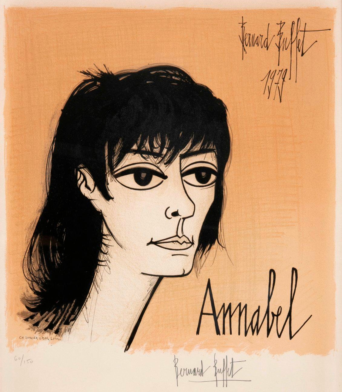 베르나르 뷔페(Bernard Buffet), 프랑스, 화가, 1928-1999