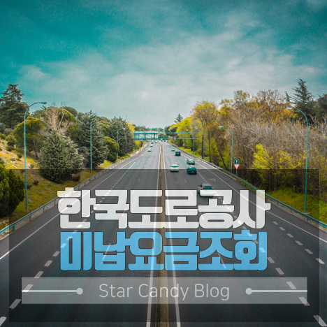 한국도로공사 미납요금 조회