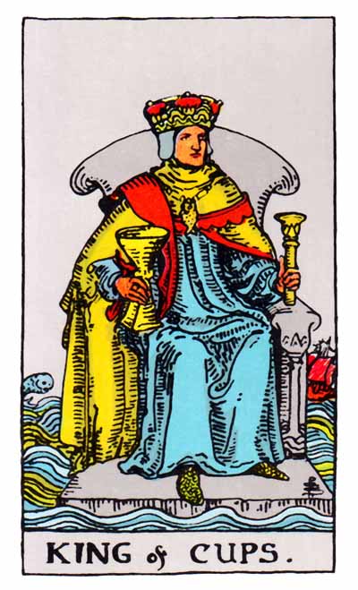  [타로카드 해석] 컵 카드.14 (정/역방향)-King of Cups