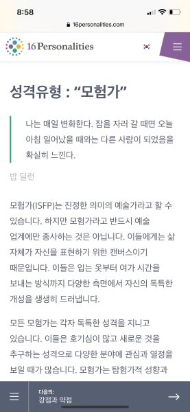 모험가형