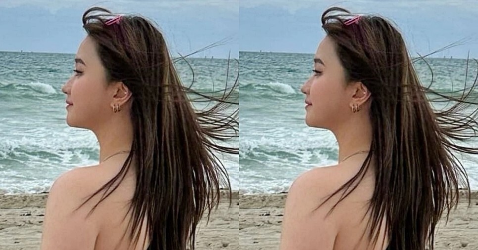  '안정환이혜원' 딸 안리원, 뉴욕대 퀸카의 애플힙 과시한 수영복 몸매...숨 막히는 모노키니 자태