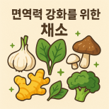 면역력 강화를 위한 채소