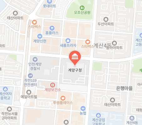 계양구청 위치 이미지