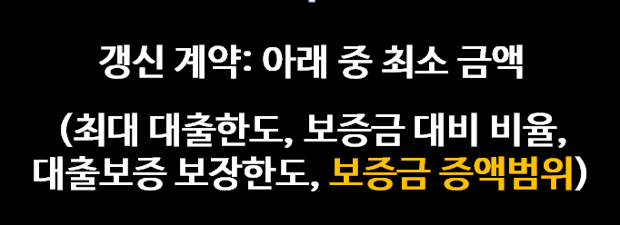 은행 이체 금융전세자금 지원(계약갱신, 이사)