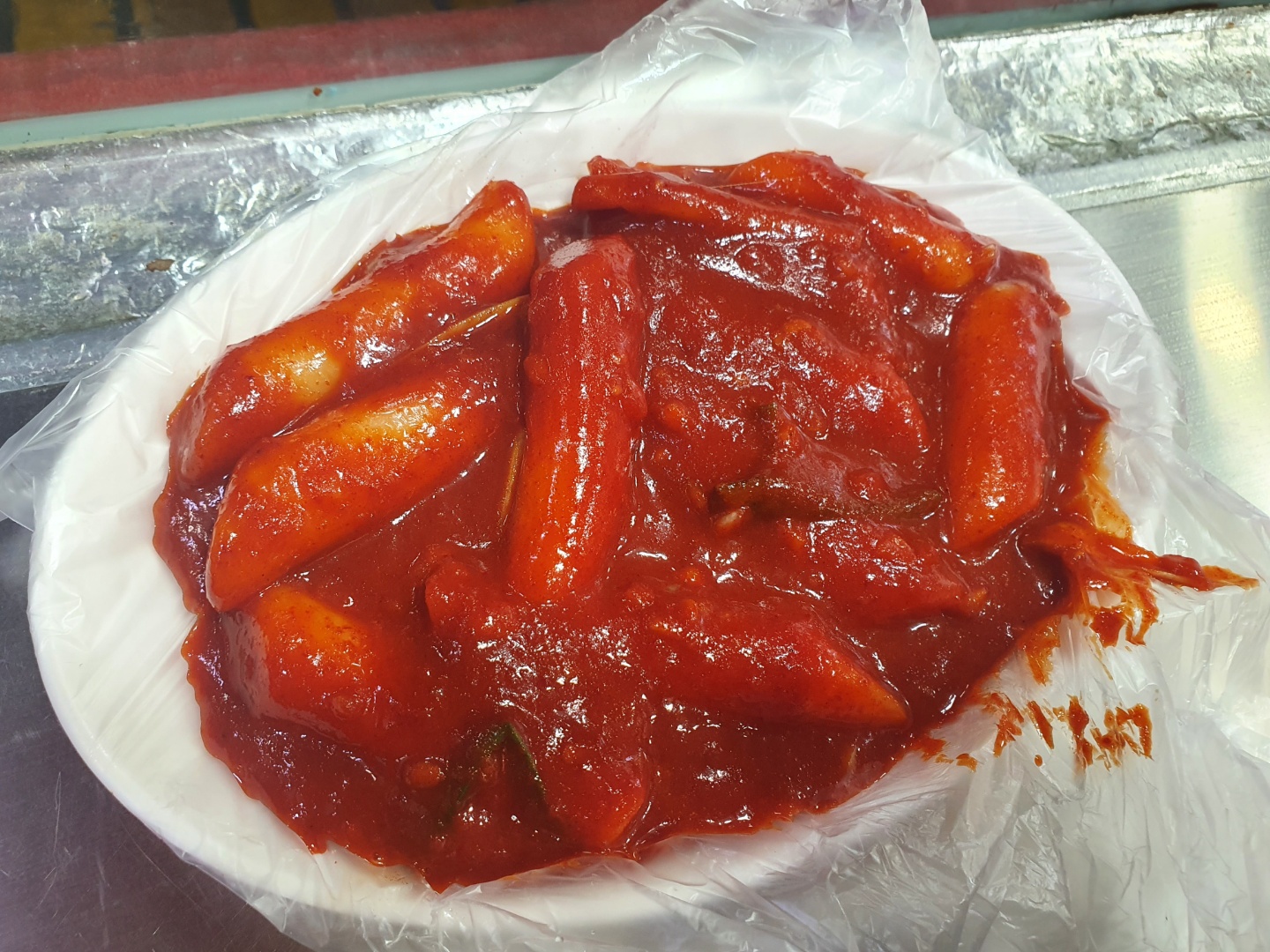  명동 '신세계 떡볶이' 먹어본 후기