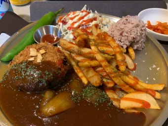 토마토치즈함박