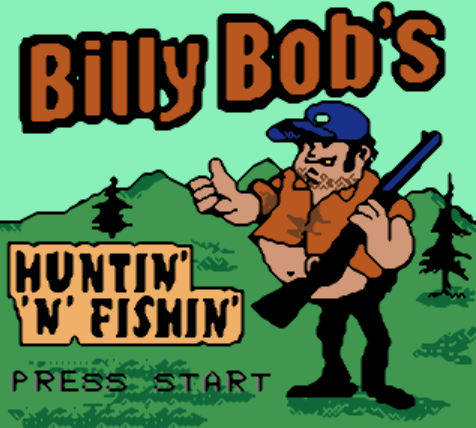  (GBC / USA) Billy Bob's Huntin' 'n' Fishin' - 게임보이 컬러 북미판 게임 롬파일 다운로드