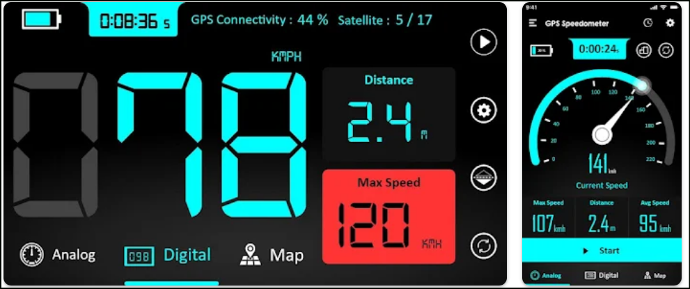 GPS 속도계 기능소개