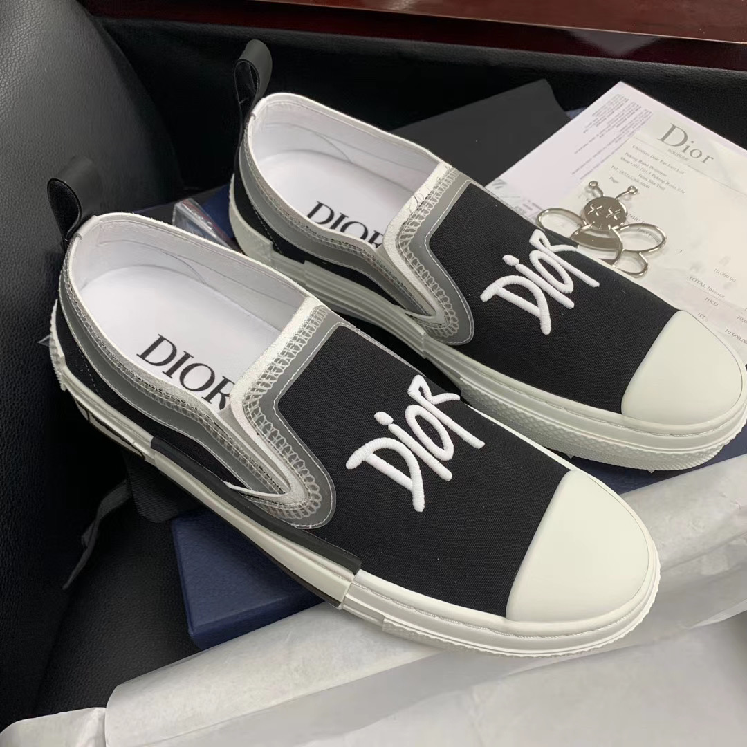  [DIOR x STUSSY] 디올 X 스투시 숀 B23 슬립온 스니커즈 3SN262ZBM_H960 (2 COLOR)