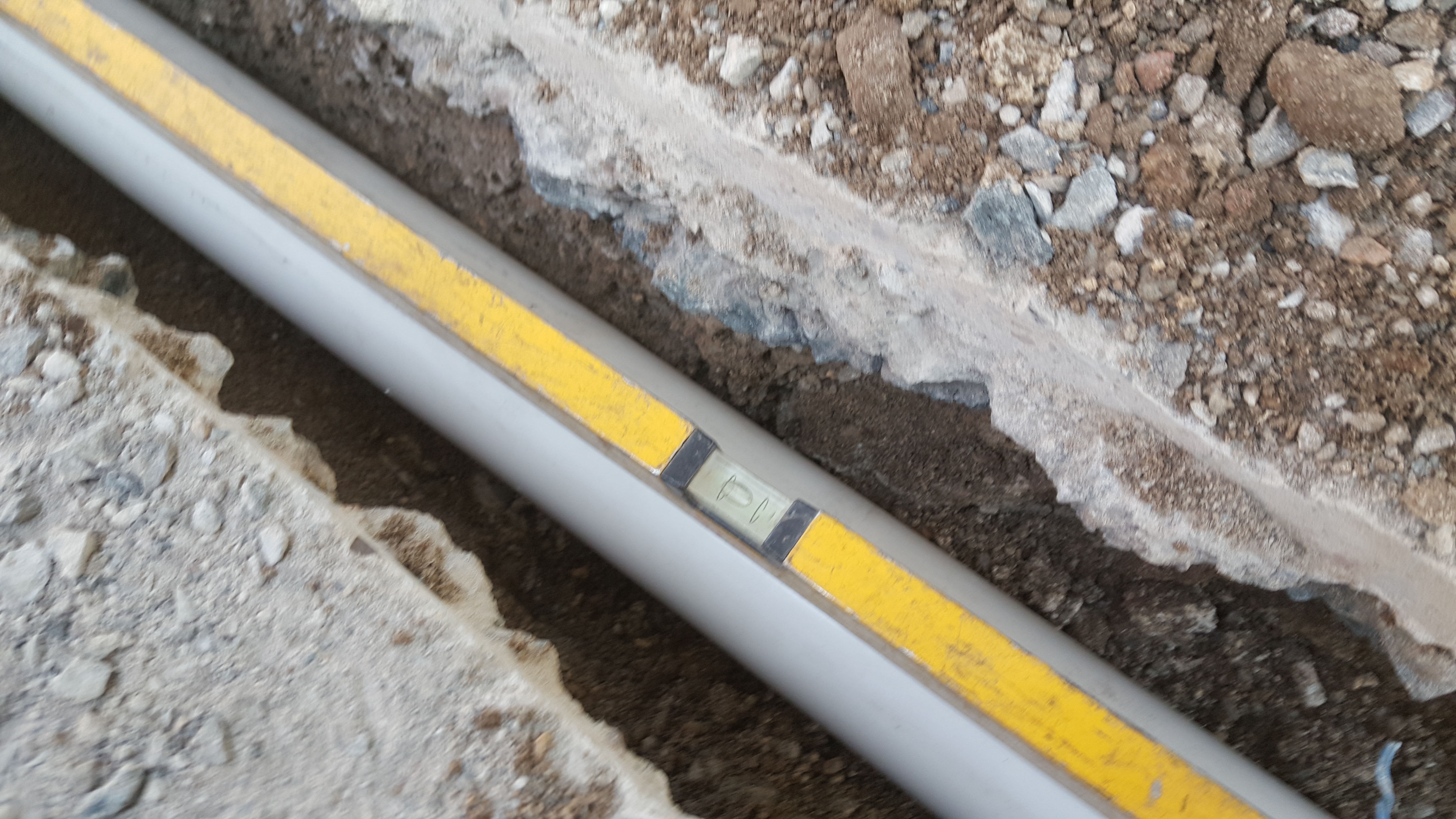 수평계 구배보는 방법