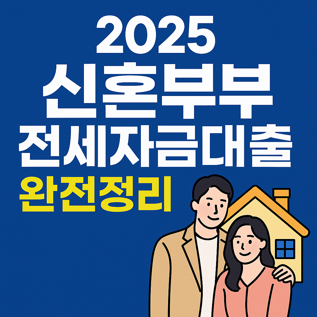 2025 신혼부부 전세자금대출 조건 수도권,비수도권 비교, 금리 한도 총 정리