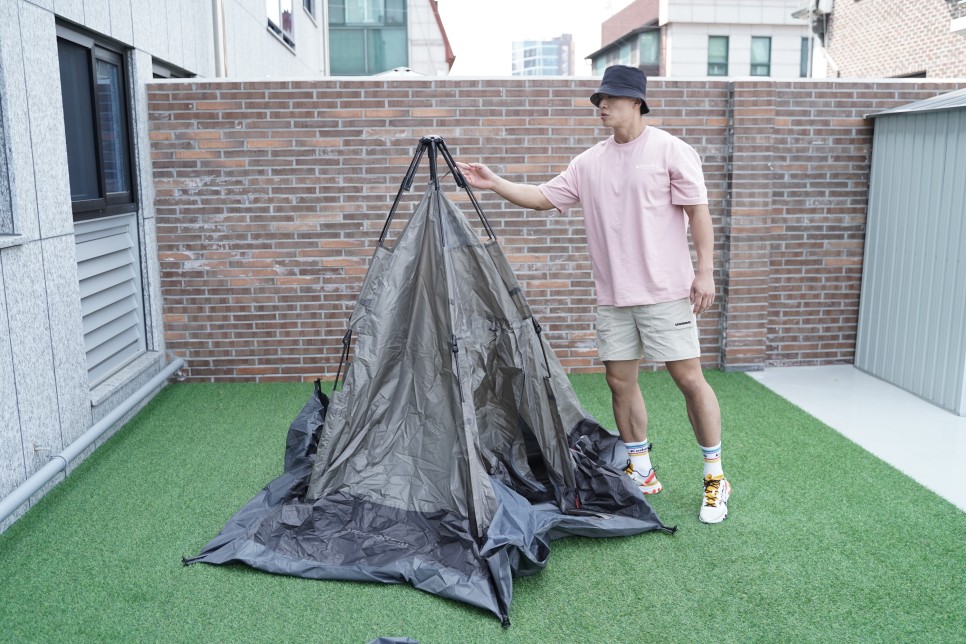 집에서도 자동텐트와 감성캠핑! 원터치텐트 패스트캠프 오토6 3