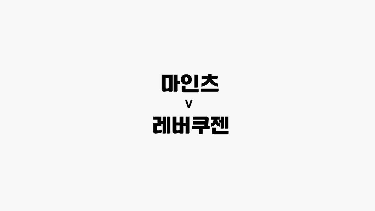  [프로토 / 해외축구] 마인츠 vs 레버쿠젠