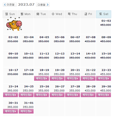  0718 다산베아체CC, 통영동원로얄CC, 파인리즈CC, 파인밸리CC, 파인비치CC 1박2일 골프패키지 가격, 날씨