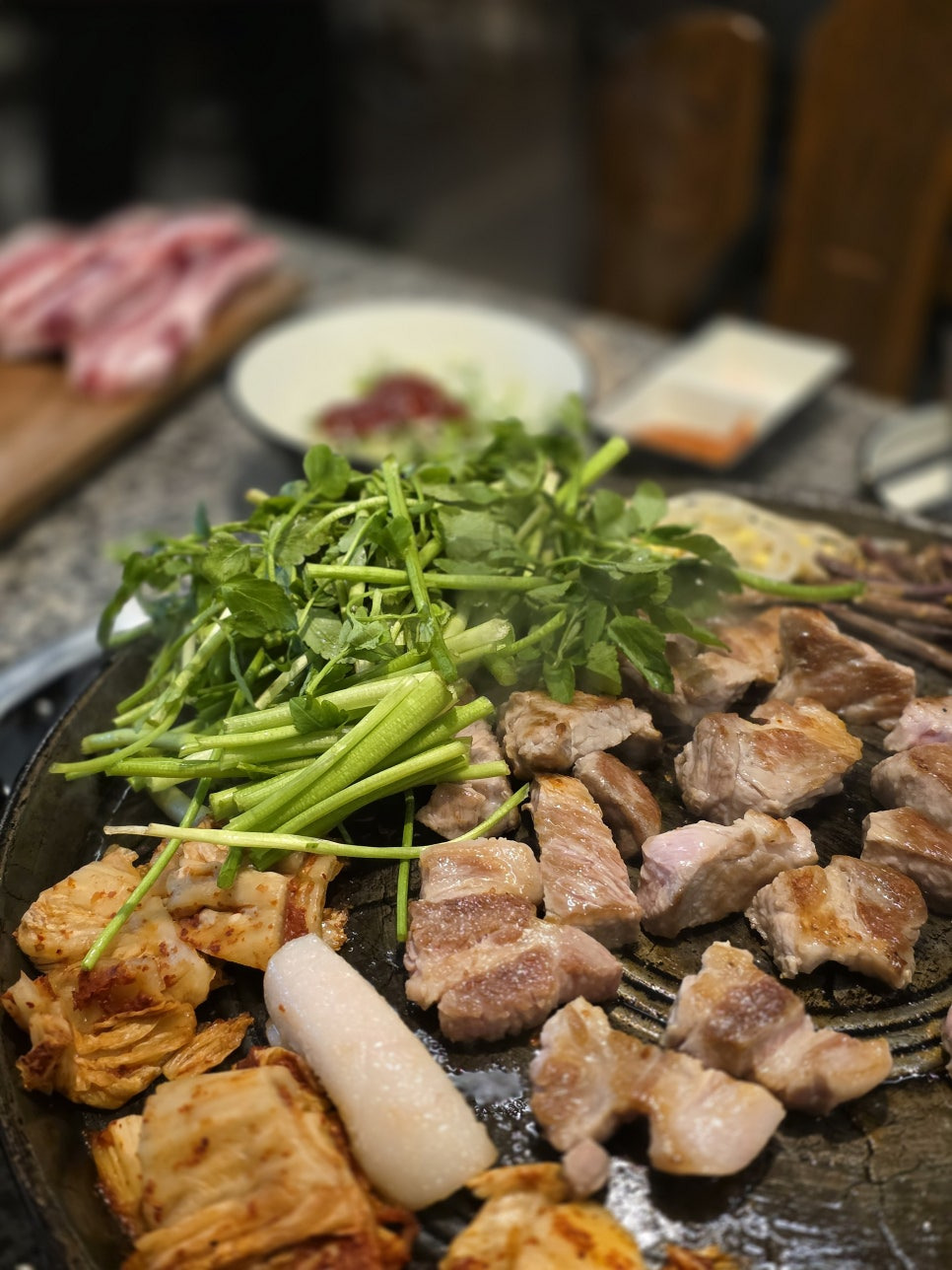 향토 무쇠솥뚜껑구이 이미지