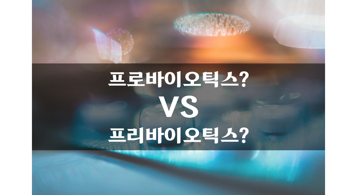  프로바이오틱스와 프리바이오틱스의 효능 적정 복용방법