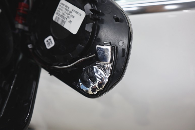 광각 미러 교체 CLS450 옵틱글래스 와이드 2