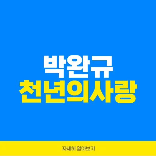 박완규 천년의사랑